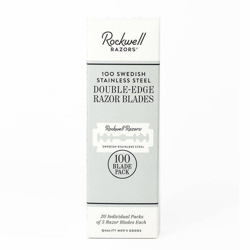 Rockwell Double-Edge Blades - 100-Pack