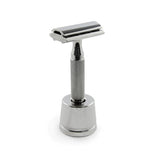 Rockwell Inkwell Razor Stand - White Chrome
