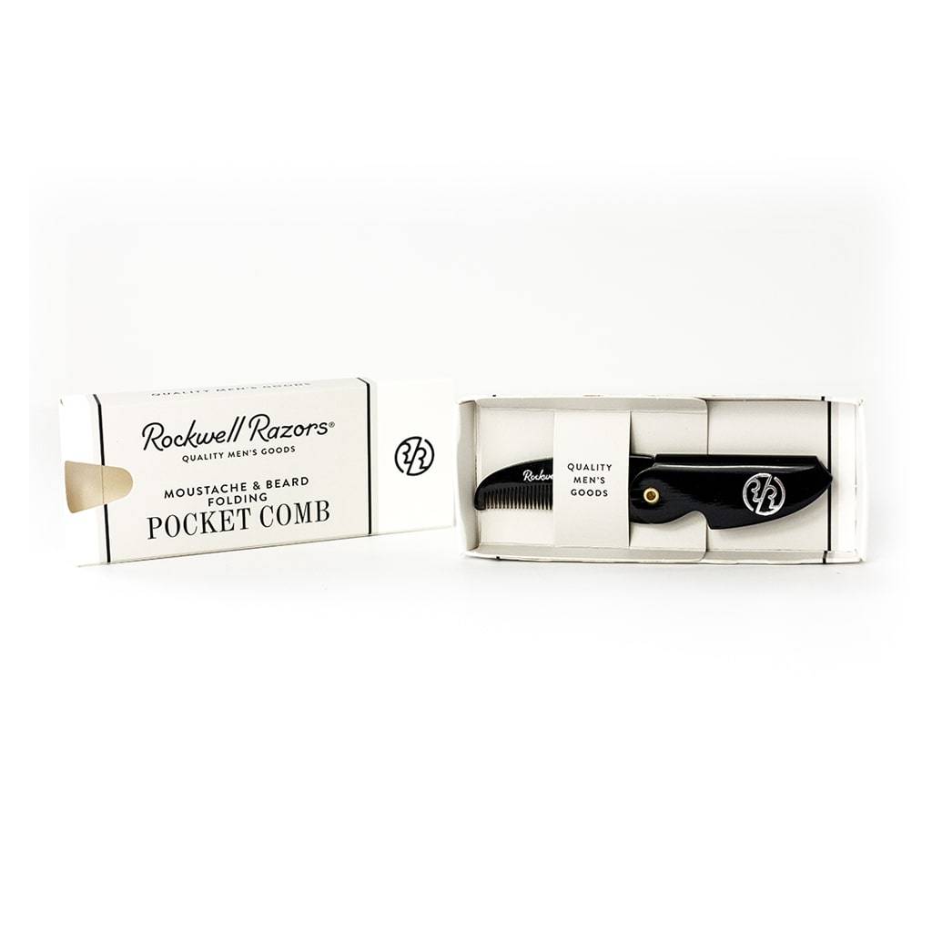 Rockwell Folding Moustache Comb