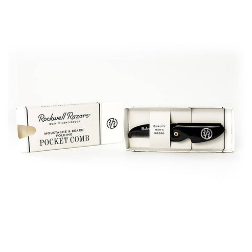 Rockwell Folding Moustache Comb
