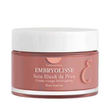 Embryolisse Cream - Radiant Complexion Moisturizer in rose glow jar for healthy, luminous skin. Ideal for hydrating and brightening dull complexions.