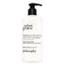Philosophy Radiant Grace Firming Body Emulsion 480ml, nourishing body moisturiser for smoother, firmer skin in bath and body care.
