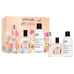 Primer plano del set de cuidado corporal Philosophy Radiant Grace