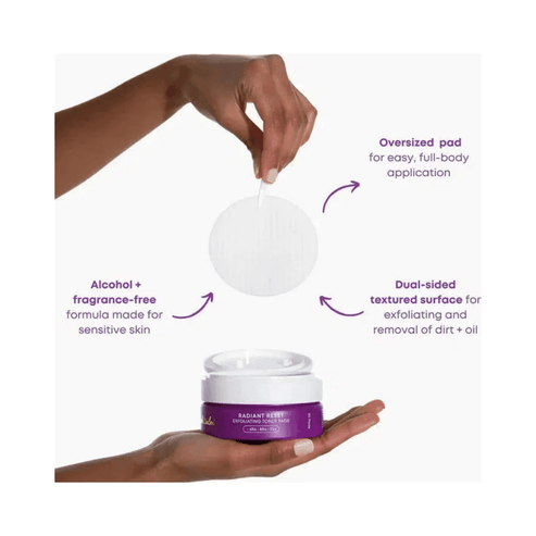 Bushbalm Radiant Reset Exfoliating Toner Pads