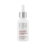 Dermelect Cosmeceuticals Rapid Repair Face Serum in a white glass bottle with dropper cap. Hydrating and strengthening formula for face and neck.