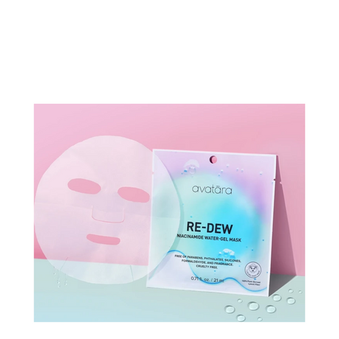 Avatara red-dew niacinamide قناع غيل الماء