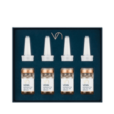 Venn 10B-EXO EGF Ampoule set with four serum vials and applicators in luxury packaging for skin rejuvenation and visible renewal.