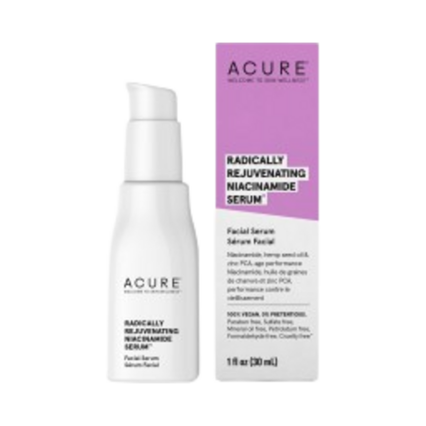 Acure Rejuvenating Niacinamide Serum