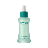 Payot Peeling Serum - Renewing Skin Care in mint green bottle with dropper, ideal for smoothing skin texture and reducing imperfections.
