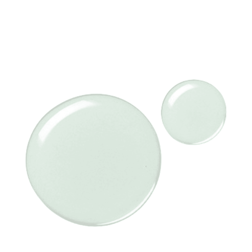 Texture of Payot Renewing Peeling Serum shown in translucent drops, highlighting lightweight formula for even skin tone and clarity.