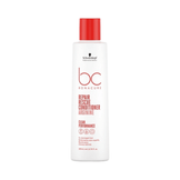 Schwarzkopf Bonacure Repair Rescue Conditioner with Arginine, ideal for split ends and damaged hair, 6.76 fl oz size.