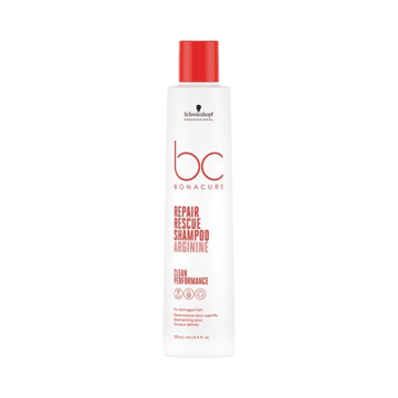 Bonacure Repair Rescue Shampoo Hair Shampoo 250 ml bottle for damaged hair, available at eSkinStore under Hair Care category.