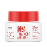 Schwarzkopf Bonacure Repair Rescue Treatment Arginine Hair Treatment for dry, damaged hair in 200 ml size, featured in Hair Care category.