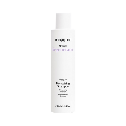 La Biosthetique Revitalising Shampoo in sleek white 250ml packaging, perfect for cleansing and strengthening hair in premium hair care.