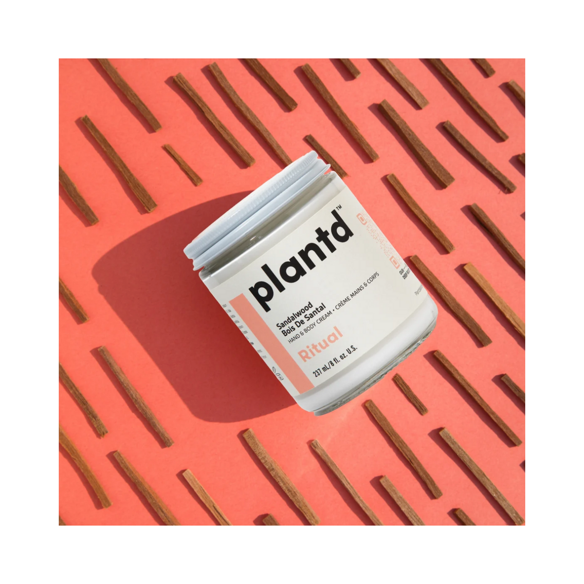 Plantd Skincare Ritual Sandalwood Hand and Body Cream