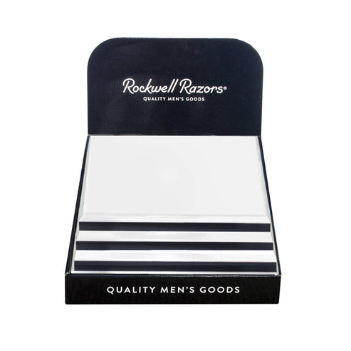Rockwell Razors Empty Retail Cardboard Display (Build Your Own)