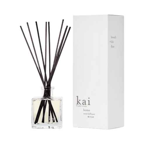 Kai Rose Diffuser in Home & Garden decor category, featuring a stylish reed diffuser design that infuses spaces with a luxurious rose scent.