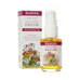 Organic Badger Balms Rose Face Oil til sart hud med pumpedispenser, designet til dyb hydrering og hudgenopretning.