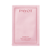 Roselift Eye Lifting Patch fra Payot i en elegant pink pose, ideel til følsomme øjne og beriget med kollagen, rose og magnesium.