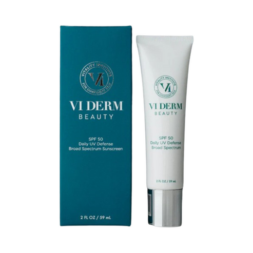 VI Derm Beauty SPF 50 Daily UV Defence Broad Spectrum Secrceen