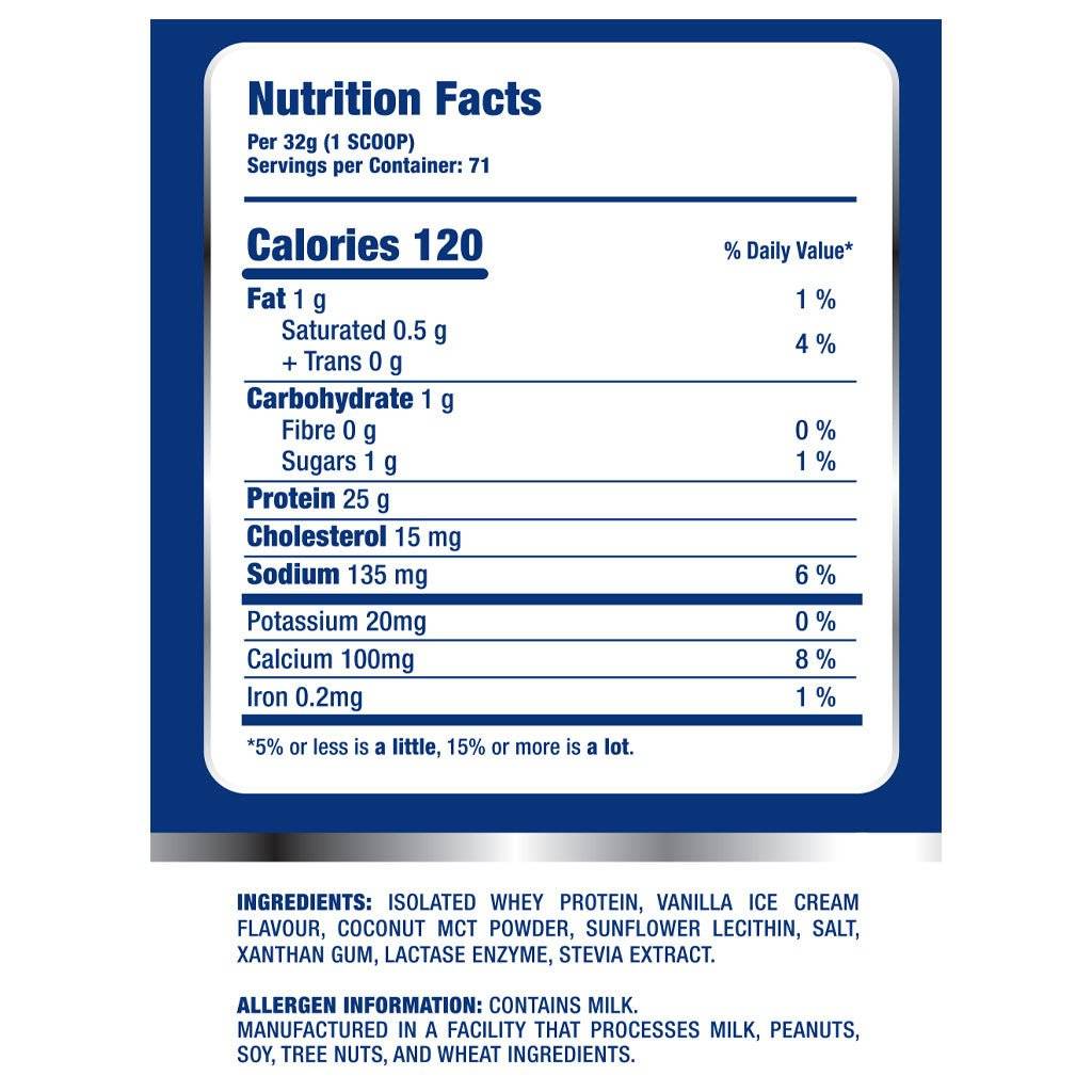 SS.ca WHEY ISOLATE, 5lb