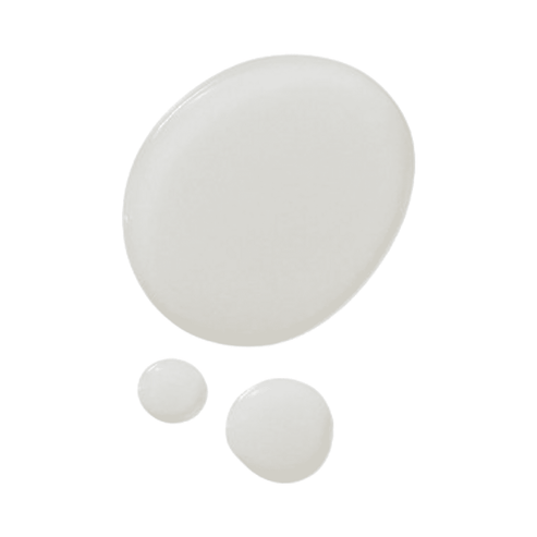 Close-up of Moroccanoil Scalp Balancing Shampoo texture, showcasing lightweight, sulfate-free formula with salicylic acid and niacinamide.