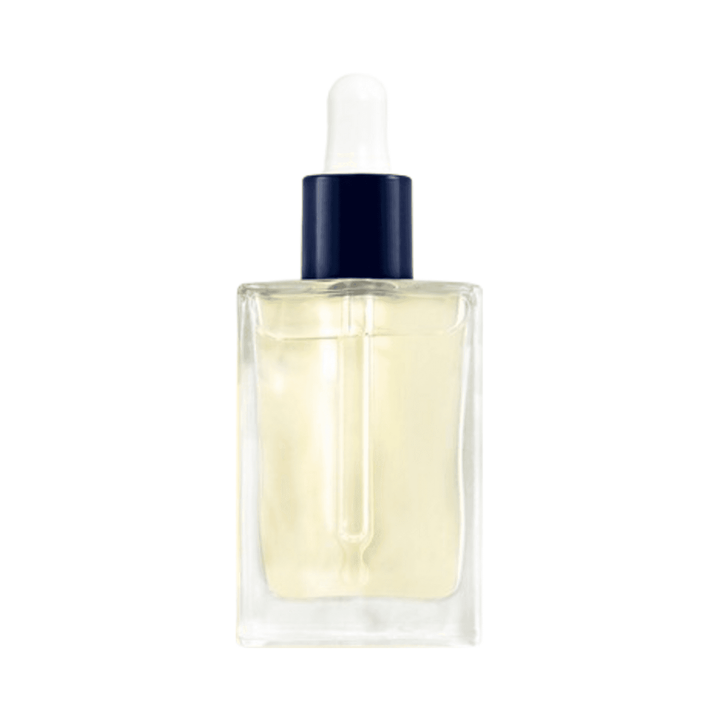 Back view of Phyto Scalp Concentrate - Scalp Fortifying Solution showing clear yellow liquid in transparent dropper bottle. Used for scalp care and oil control.