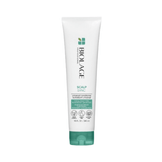 Biolage Scalp Sync Universal Conditioner in 8 fl oz tube, formulated for balancing and purifying all scalp types with glycolic acid and black tea.