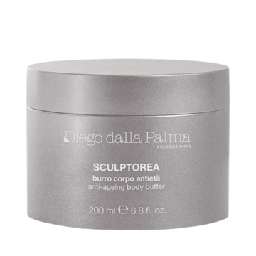 Anti-aging body butter jar for skin firmness