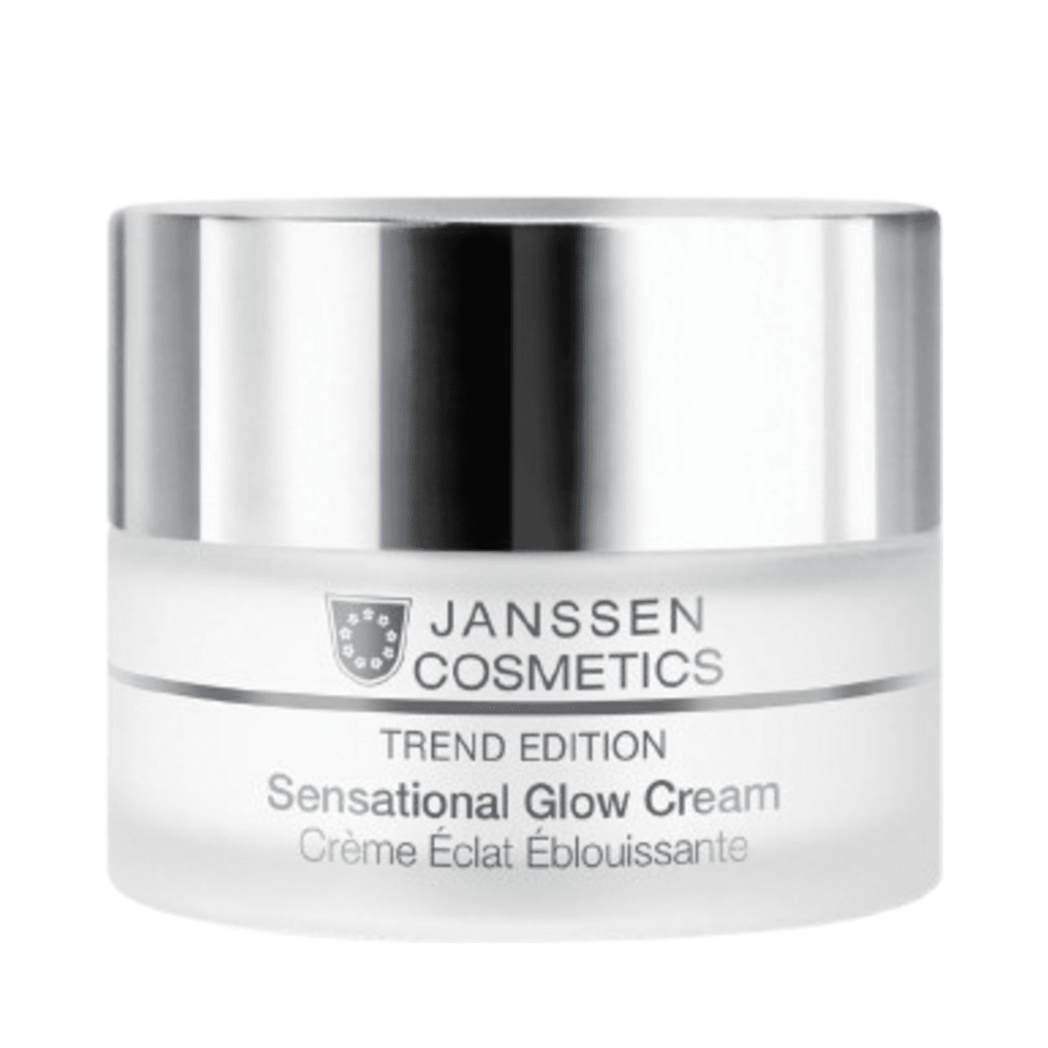 Janssen Glow Cream - Radiant Skin Care | Dual Hydration skincare moisturizer jar designed for glowing, hydrated skin with hyaluronic acid.
