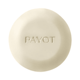 Natural Payot Shampoing Solide Biome-Friendly for hair care, featuring castor oil in a round, eco-friendly solid shampoo format.