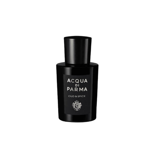 Elegant Acqua Di Parma Oud and Spice EDP 180ml in glossy black packaging, ideal for premium citrus oud scent lovers in health & beauty.
