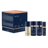 Skinbetter Science Signs of Aging Set featuring four anti-aging skincare products and branded box. Targets wrinkles and improves skin texture.