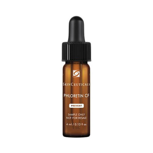eSkinStore 免费赠送 SkinCeuticals 根皮素 CF 面部精华液和护理液 4 毫升小样瓶，适用于细纹和成熟肌肤。