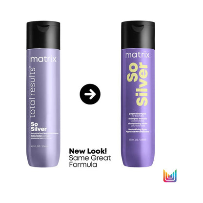 Matrix So Silver Purple Shampooing pour cheveux blonds et argentés