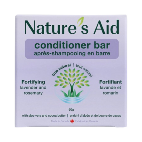 Nature's Aid Solid Conditioner Bar - Lavender and Rosemary