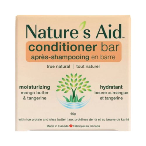 Nature's Aid Solid Conditioner Bar - Mango and Tangerine