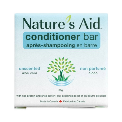 Nature's Aid Solid Conditioner Bar - Unscented