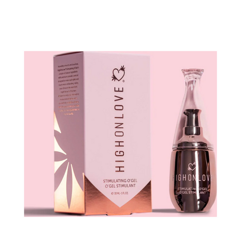 High on Love Stimulating O Gel Body Oil with branded box, 30 ml, luxury bath and body product available at eSkinStore.