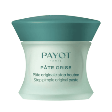 Payot Stop Pimple Paste - Acne Treatment jar with green lid, trusted skincare solution since 1920 for spot treatment and blemish control.