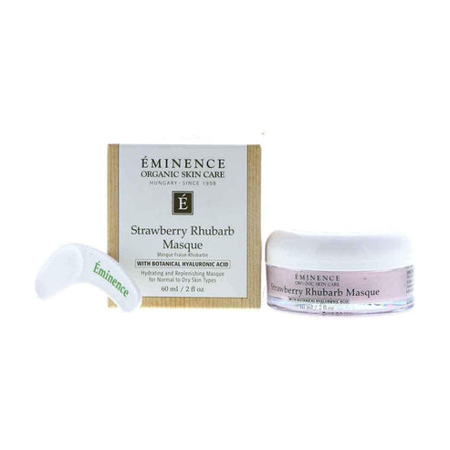 Éminence biologique Masque de rhubarbe aux fraises