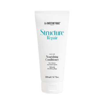 La Biosthetique Structure Repair Nourishing Conditioner in 200ml tube for deep hydration and hair repair. Ideal for dry, damaged hair care routines.