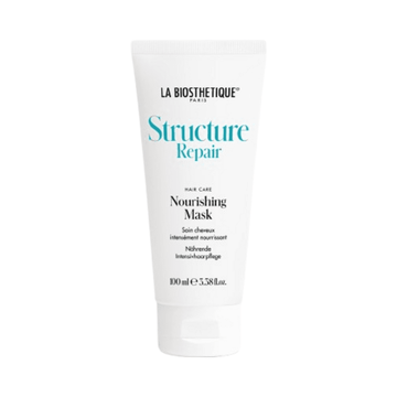 La Biosthetique Structure Repair Nourishing Mask for damaged hair in 100ml tube. Hair repair mask enriched with ceramides and vitamin E.