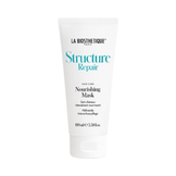 La Biosthetique Structure Repair Nourishing Mask 100ml for split ends and dull hair. Deep conditioning hair treatment with lactic acid and lemon extract.