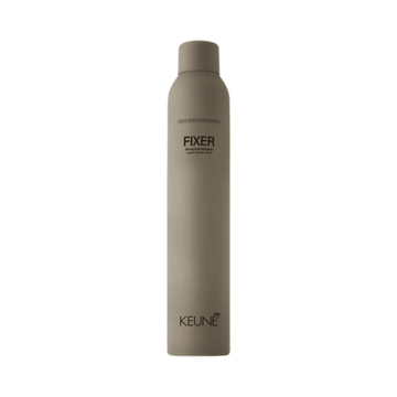 Keune Style Fixer Hairspray bottle for hair styling