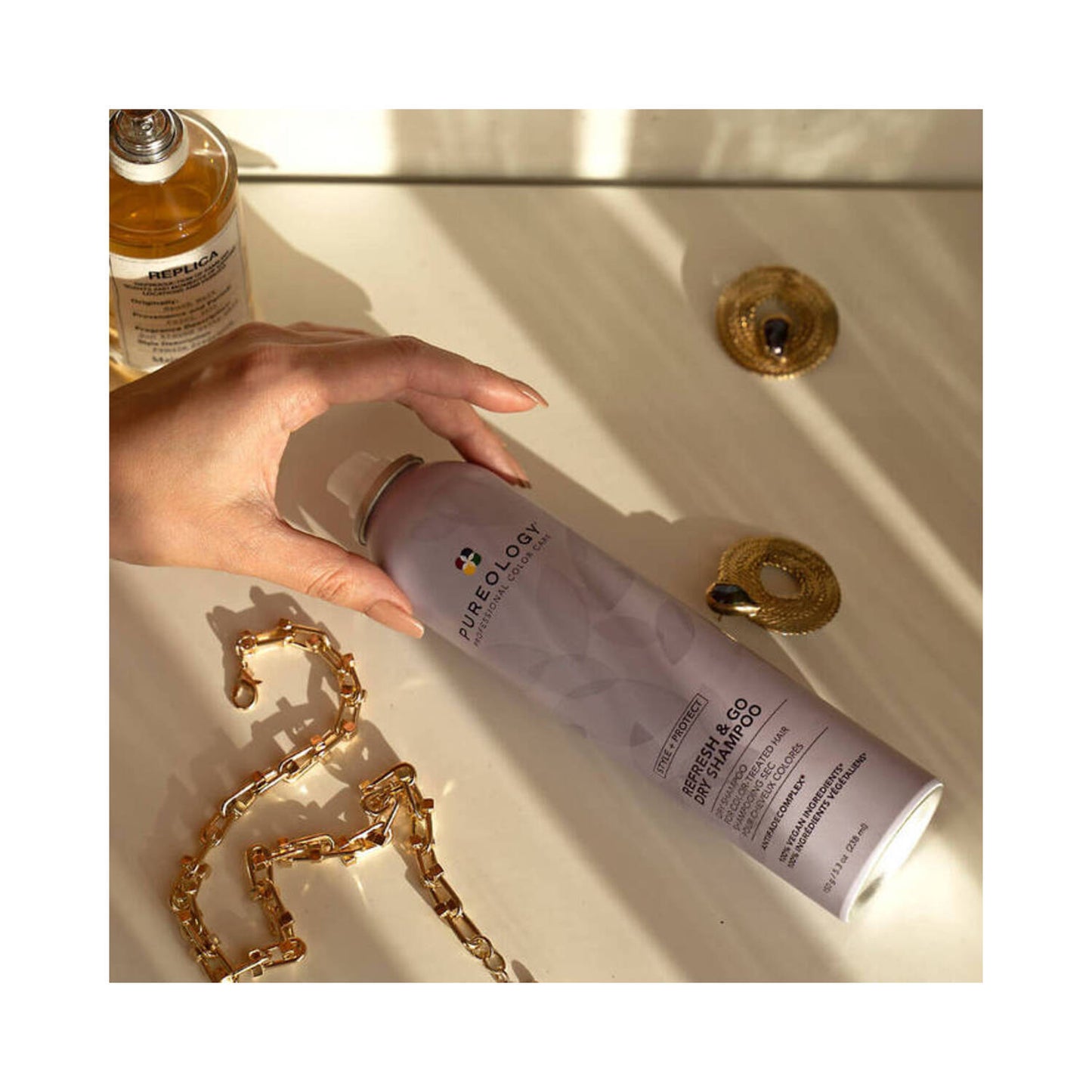 Pureology Style + Suojaa päivitys ja mene kuiva shampoo