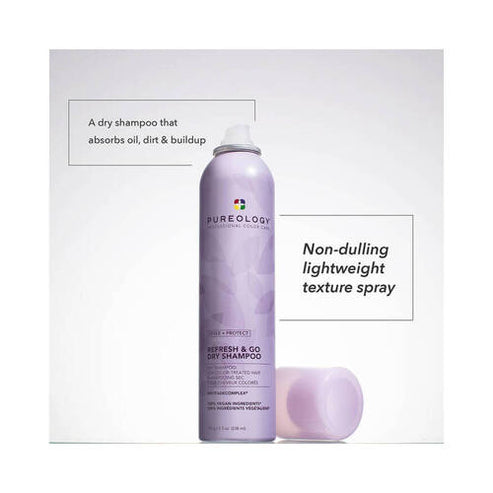 Pureology Style + Suojaa päivitys ja mene kuiva shampoo