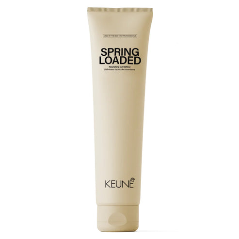 Keune Style Spring Loaded - Curl Defining Gel for hydrated, frizz-free curls. Premium hair styling product in sleek minimalist design.