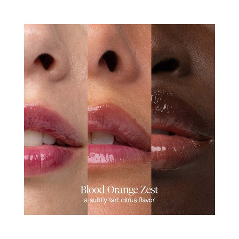 Blood Orange Zest lip balm with citrus flavor