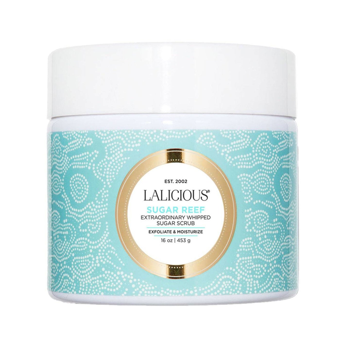 Frasco de esfoliação corporal LaLicious Sugar Reef